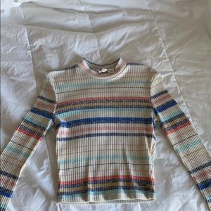 Roxy long sleeve stripe shirt